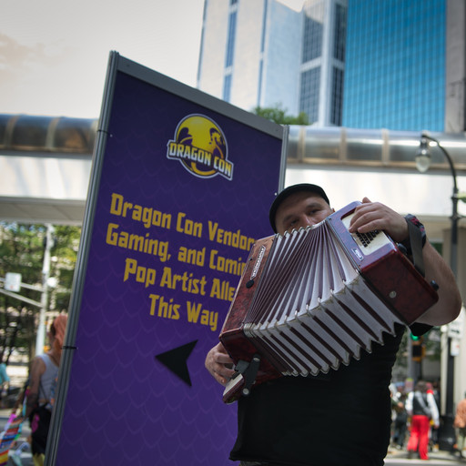 Accordion Busker
